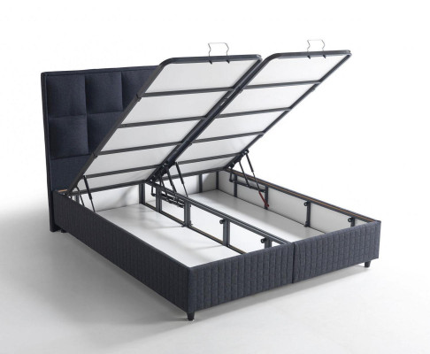 Letto matrimoniale design in legno Letti di design Mobili da camera da letto Letto a molle ensommatto