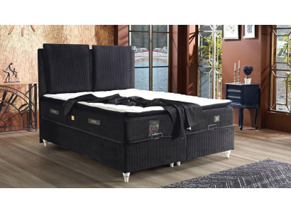 Design del letto Letti di lusso Boxspring Imbottito Camera da letto Mobili Moderno Lusso