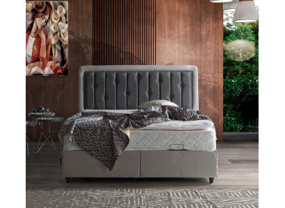 Design del letto Letto matrimoniale di lusso Letti imbottiti Mobili da camera da letto 180x200