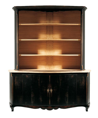 Vetrina buffet armadio in legno massello credenze mobile credenza cassettiera.