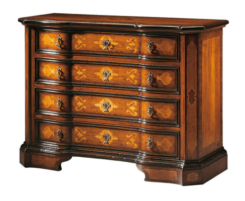 Italia mobile da camera di lusso in stile rustico armadio mobile librario mobile in legno