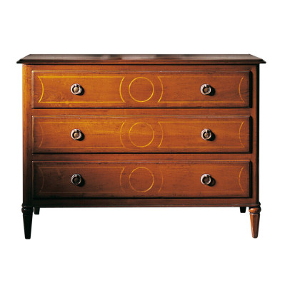 Mobili italiani armadietto alto con cassetti credenza comodini legno nuovo comò nuovo