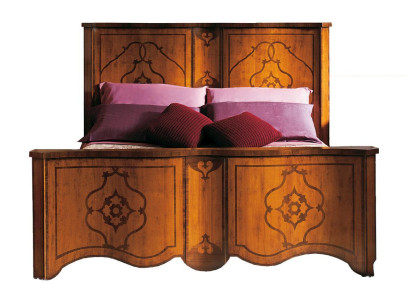 Letto marrone arredamento camera da letto legno design 160x200cm imbottitura letti per hotel tessile