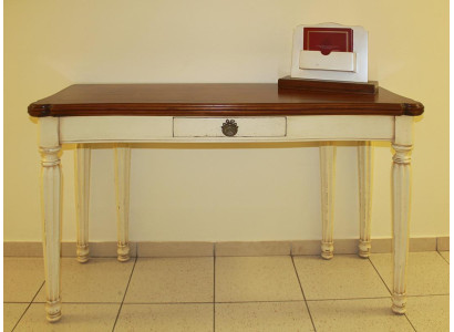 Tavoli consolle di lusso bianchi Design del cassettone in legno della tavola bianca Nuovo