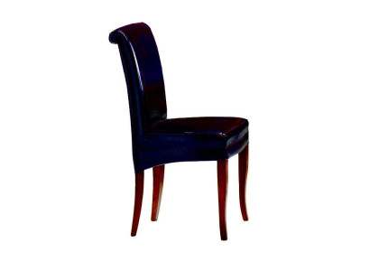 Casa di campagna poltrona sedia 1x da pranzo in legno massello seduta lounge sedia imbottita legno nuovo x