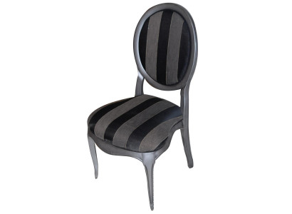 Sedie da pranzo di design di lusso Sedia con schienale in legno massiccio Mobili in legno italiani Nuovi