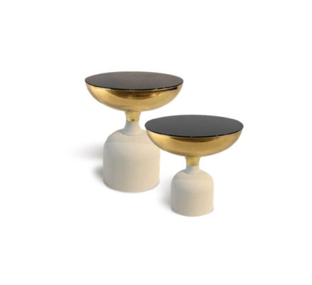 Tavolo in acciaio inossidabile di design Tavolino moderno da soggiorno Mobili di lusso