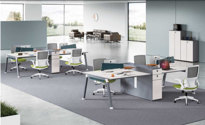 Tavolo Ufficio Scrivania Set da scrivania Team Scrivania Tavoli Nuovo