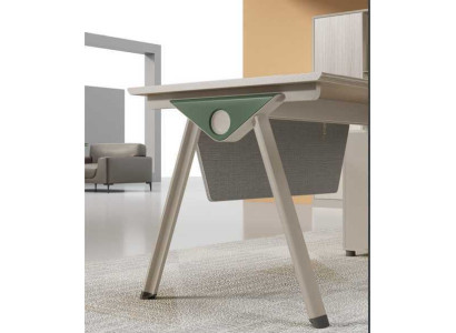 Scrivania ad angolo Mobili da ufficio moderni Design di lusso Arredamento per ufficio