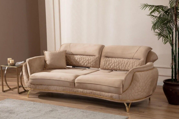 Divano componibile 3 3 1 posti in stoffa, divani, imbottitura, set di divani, design.