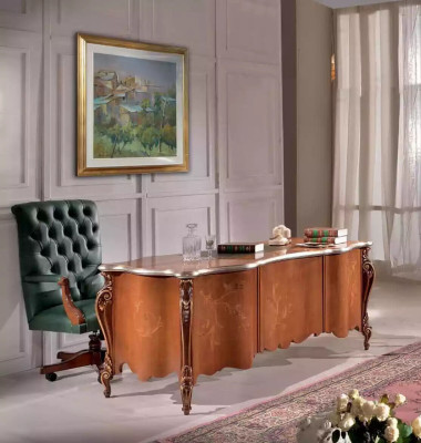 Scrivania Tavolo Arredamento italiano Mobili Legno Ufficio Segretario