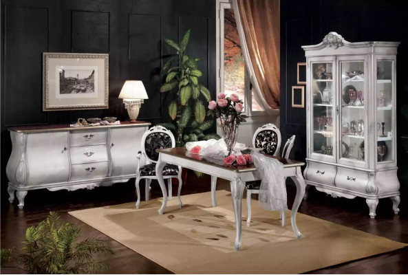 Design sala da pranzo mobili in legno 4 sedie bianche tavolo gruppo da pranzo arredamento per la sala da pranzo set 5 pezzi