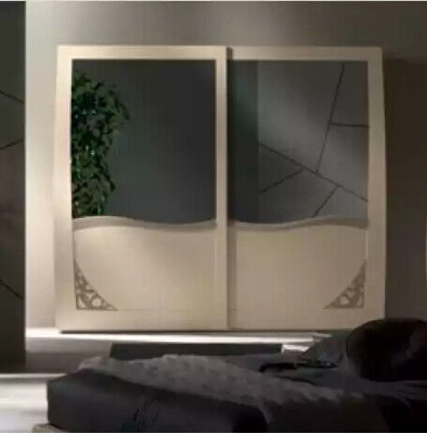 Set completo per camera da letto Design Moderno di Lusso Letto 2 comodini 6 pezzi Nuovo