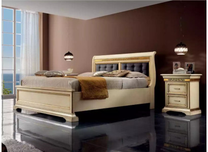 Letto 2x Comodini 3 pezzi. Set camera da letto Designer-lusso Completi.