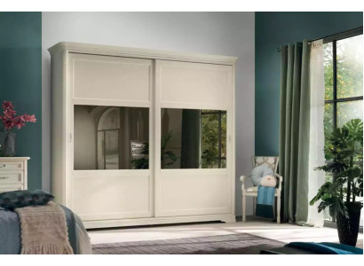 Armadio a due ante scorrevoli Armadio Mobili Armadi Camera da letto Legno Nuovo