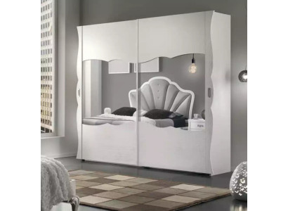 Armadio in stile italiano Mobili Camera da letto Armadio in legno massello