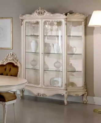 Vetrina in vetro mobile vetrina soggiorno in legno credenza mobili di lusso nuovi