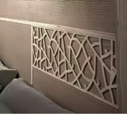 Set da camera da letto 6 pezzi. Letto di lusso 2 comodini Armadio in legno Nuovo