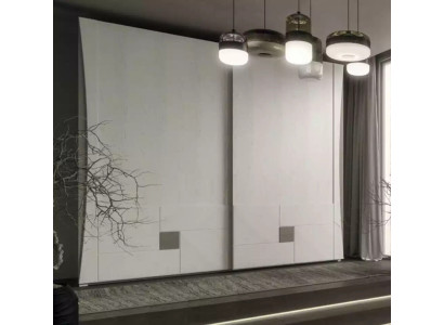 Armadio in legno di design per la camera da letto in stile italiano nuovo