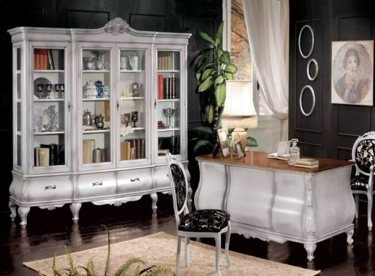Classico scrivania bianca da ufficio 180x80 scrivania ufficio