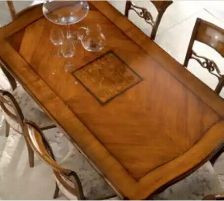 Tavolo da pranzo 6 sedie Set da pranzo Gruppo da pranzo Tavolo 7 pezzi Nuovo