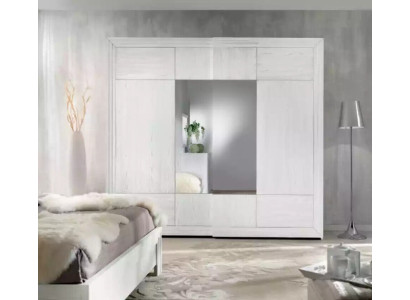Armadio Bianco Armadio in Legno Design Camera da Letto Moderno Mobili Nuovi