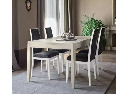 Set da pranzo moderno tavolo gruppo classico di sedie 4 sedie 5 pezzi gruppo salotto