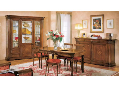 Tavolo da pranzo 4 sedie Set da pranzo Sideboard Tavolo Set Tavolo da pranzo 7 pezzi