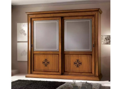 Armadio di lusso, armadio, mobile classico, armadi da camera da letto, legno