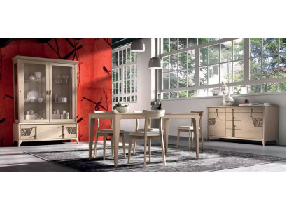 Set di guarnizione tavolo 4 sedie Beige Set vetrina Gruppo da pranzo 7 pezzi Sala da pranzo  Set di copertura per tavolo 4 sedie beige Vetrina da tavolo Set da pranzo 7 pezzi Sala da pranzo