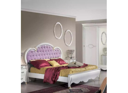 Imbottitura del letto Design Letti d'hotel Chesterfield doppi di lusso Mobili in legno Letto