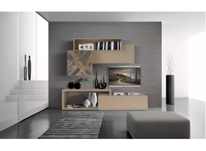 Mobile TV RTV Scaffali da parete Soggiorno Legno Mobile da parete di lusso Mobili