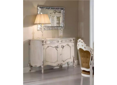 Marrone credenza credenza in legno massiccio mobile design cassettiere nuove