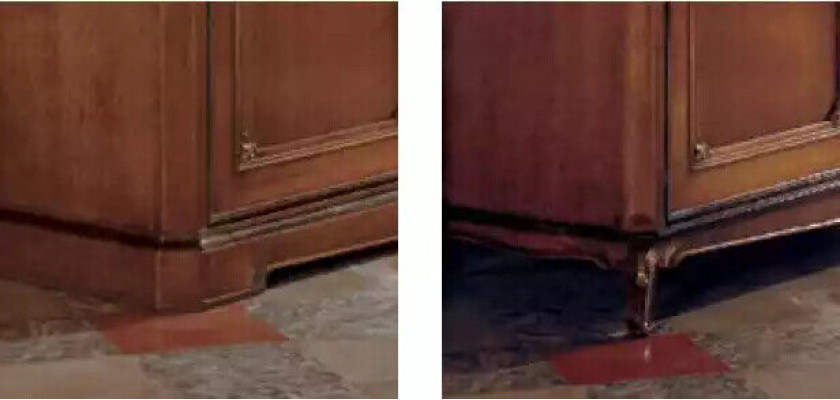 Mobile armadio di lusso in legno credenza italiana cassettiera armadio