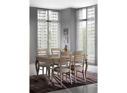 Set da pranzo Tavolo da pranzo 4 sedie Set tavolo Set da pranzo classico 5 pezzi.