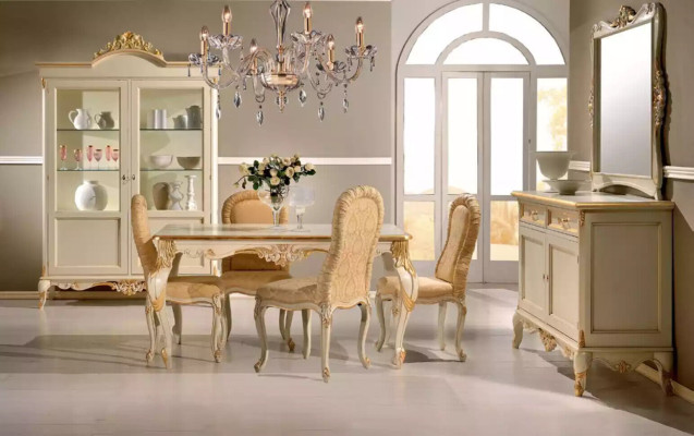 Design Armadio in legno Vetrina Armadi Stile italiano Mobili Madia
