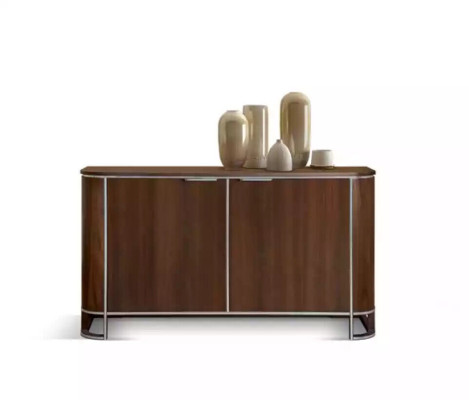 Sideboard Designer Armadio di lusso Comò marrone Design classico Nuovo