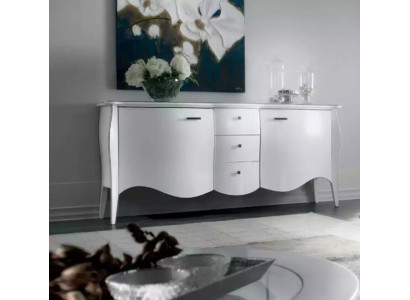 Mobiletto in legno, mobile per soggiorno, credenza, buffet, armadi in legno nuovi.