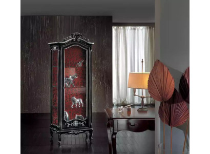 Design credenza Mobili italiani Vetrina di lusso in legno di design