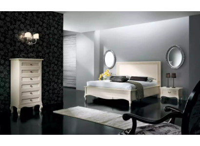 Letto 2x Comodini 3 pezzi. Set camera da letto Mobili Moderni di lusso Letti