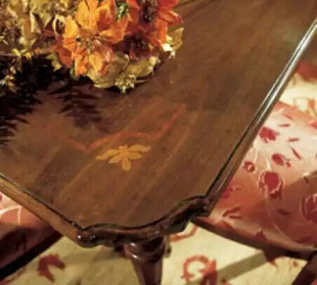 Tavolo da pranzo 4 sedie Set da pranzo 7 pezzi Tavolo Sedia Vetrina Legno