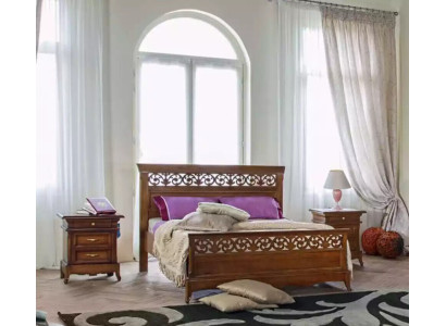 Letto 2x comodini 3 pezzi. Set camera da letto design moderno di lusso. Letti