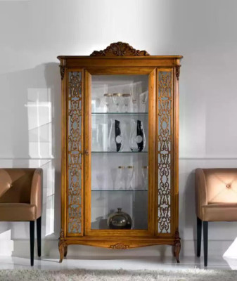Vetrina Mobili di lusso italiani Vetrine Credenza Armadio in vetro Design