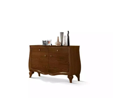 Mobile porta televisore soggiorno cassettiere cassetti legno credenza in legno marrone nuovo