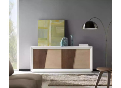 Sideboard credenza marrone, credenze in legno, armadio, mobili, comò nuovi.