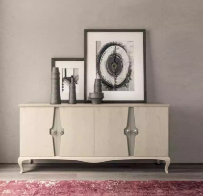 Sideboard Comò Tavolo Credenza Soggiorno di lusso Comodini in legno nuovi