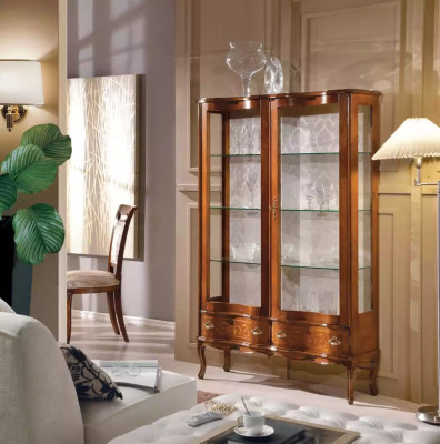 Mobile per vetrina di lusso armadio Mobili Armadi Arredamento Vetrina Libreria Nuovo