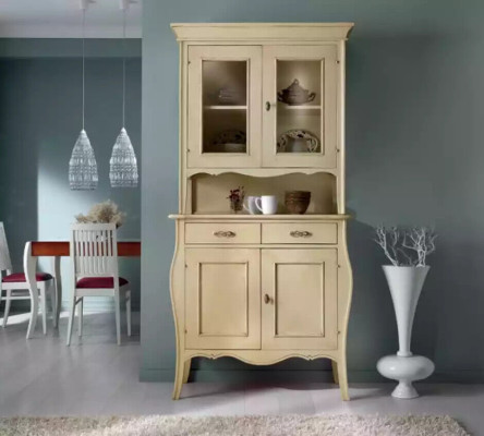 Vetrina in vetro armadietto di lusso stile legno mobile vetro armadi nuovi