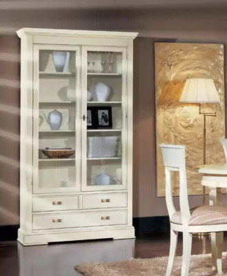 Soggiorno armadio in vetro vetrina credenza legno lusso armadi mobili.