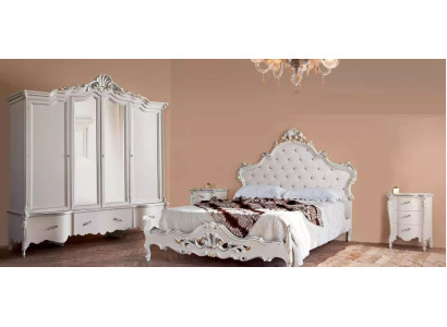 Comodino moderno con 3 cassetti mobile in legno design nuovo.